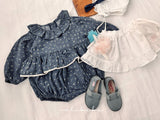 ［valubebe］Frill layered apron skirt (baby)