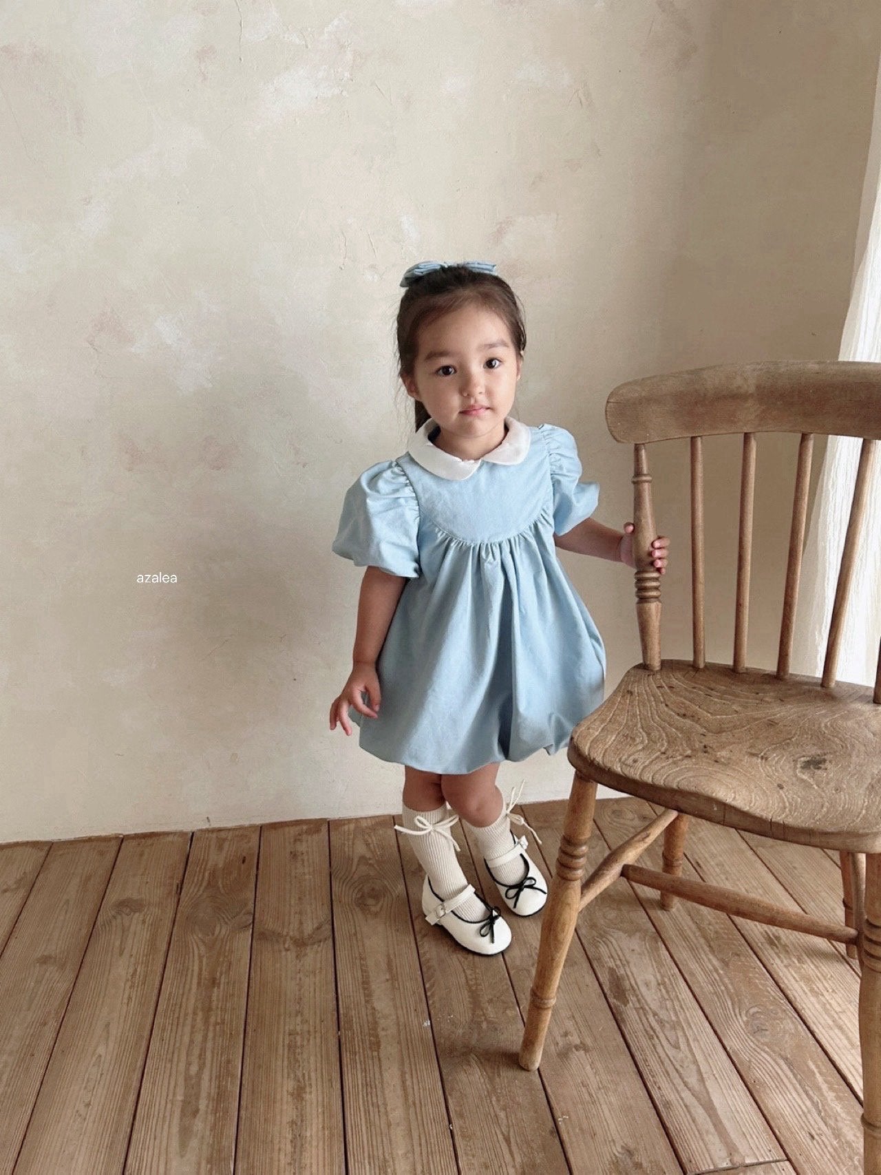 ［azalea］Rose collar one-piece (kids)