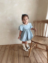 ［azalea］Rose collar one-piece (kids)