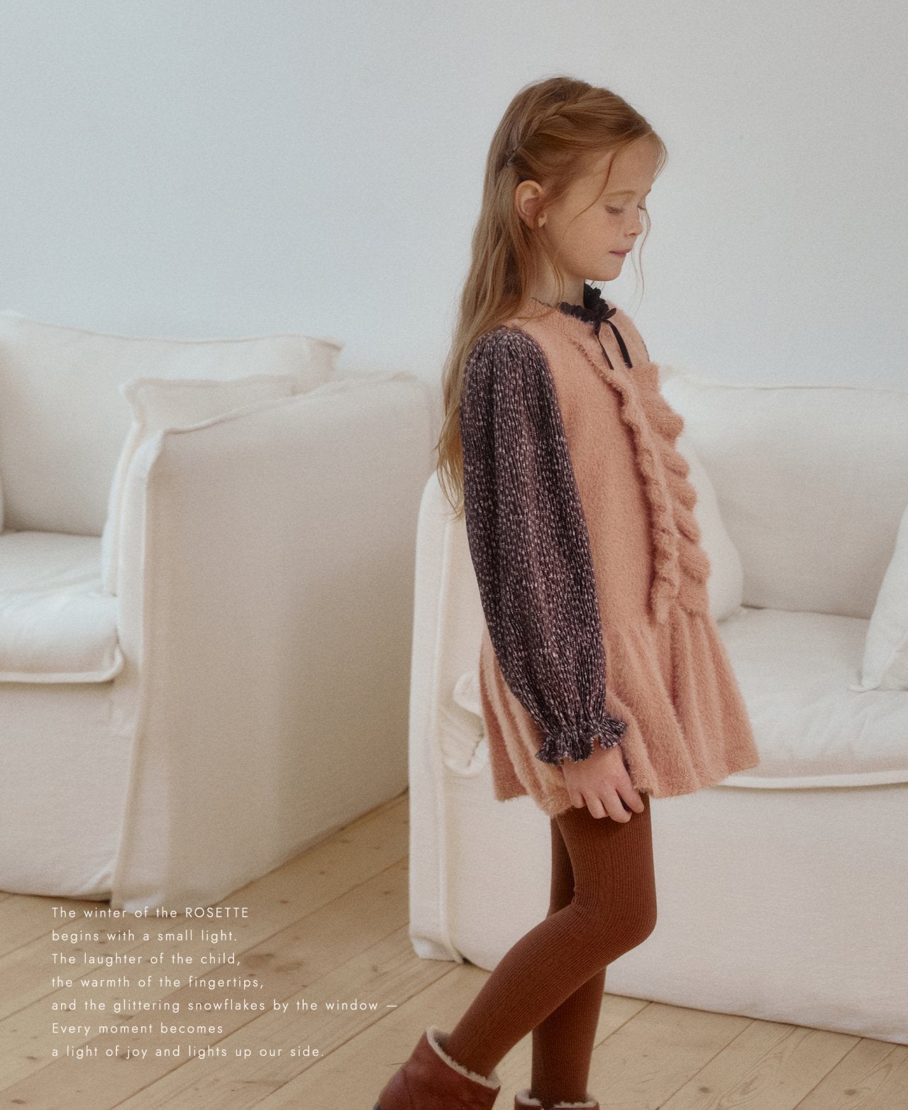 ［ROSETTE］Roa knit one-piece