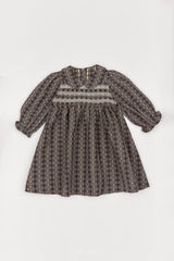 ［The beige］Smock Dress