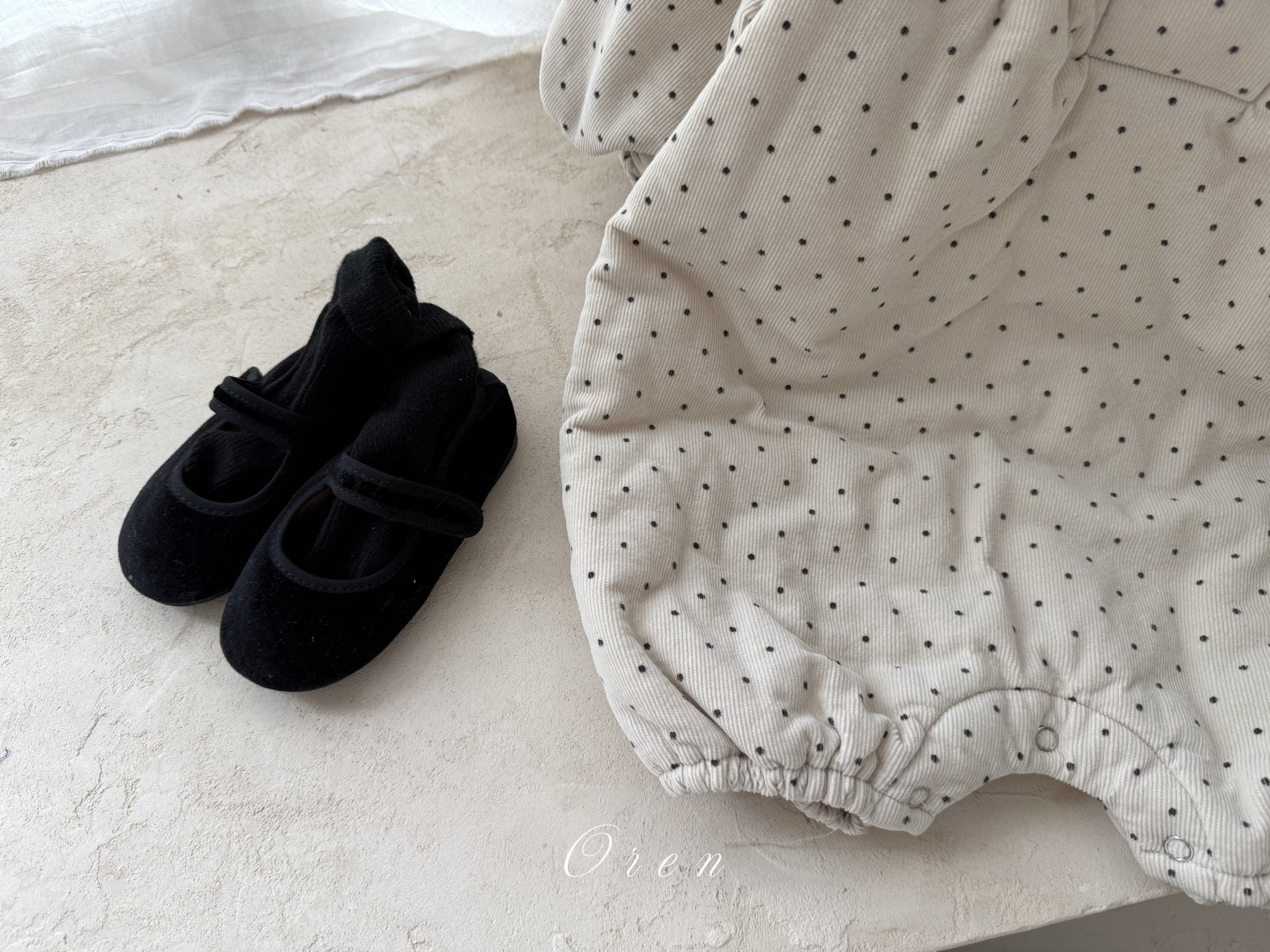 ［OREN］Noel sailor padding rompers (2oz)