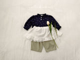 ［valubebe］Frill layered apron skirt (baby)