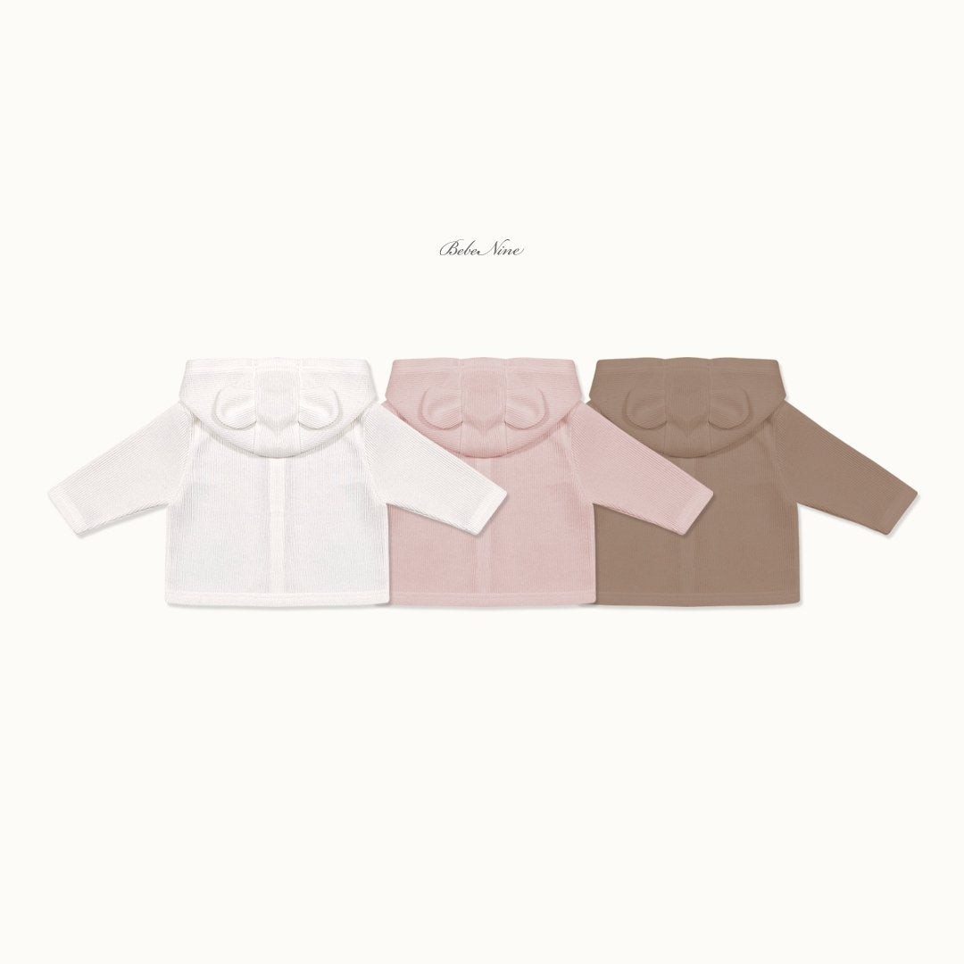 ［bebenine］Cookie Bear Cardigan
