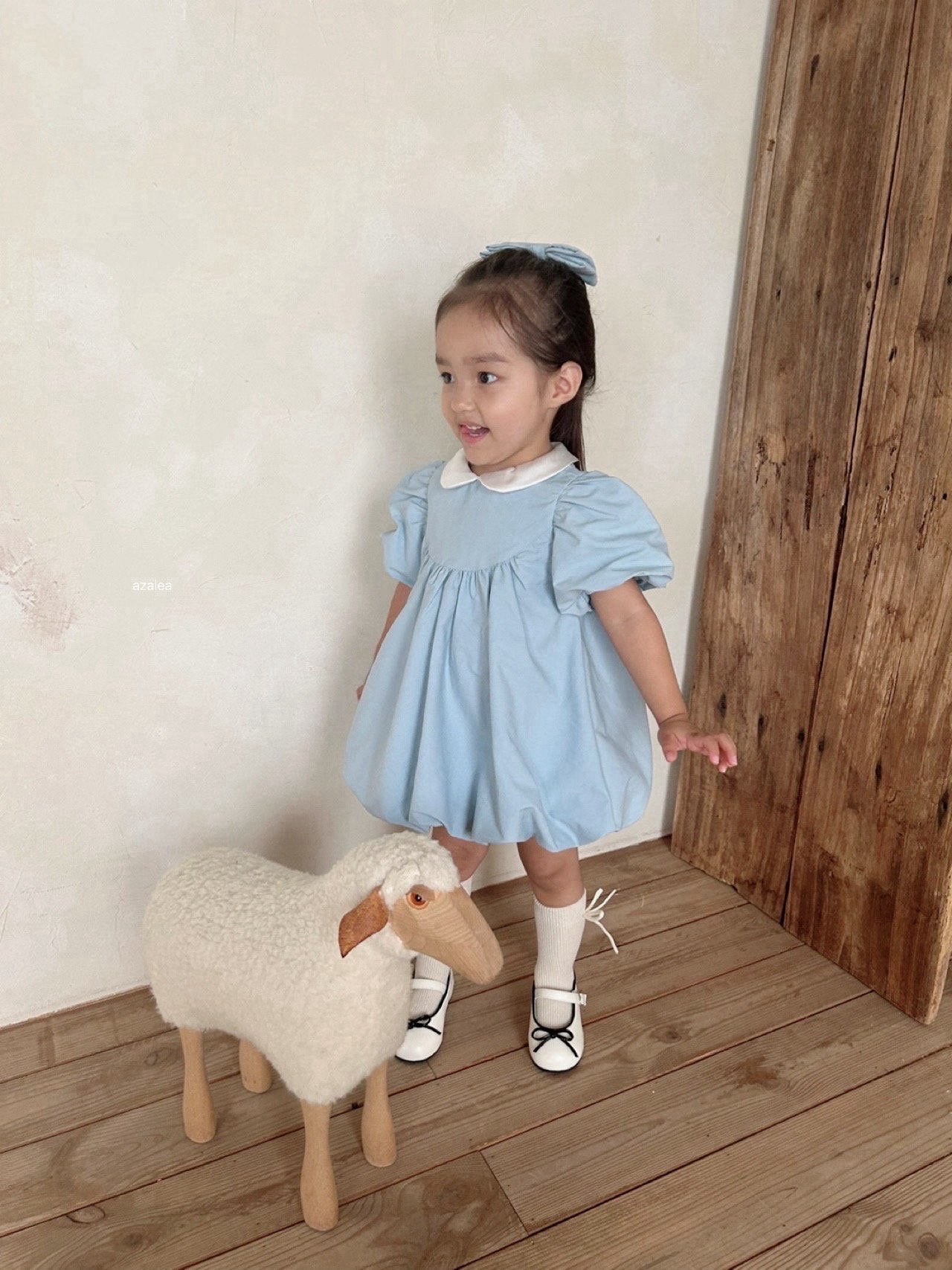 ［azalea］Rose collar one-piece (kids)