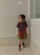 ［LINDO］Corduroy mellow short pants