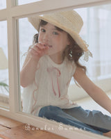 ［Bonaloi］Mellow ribbon one-piece