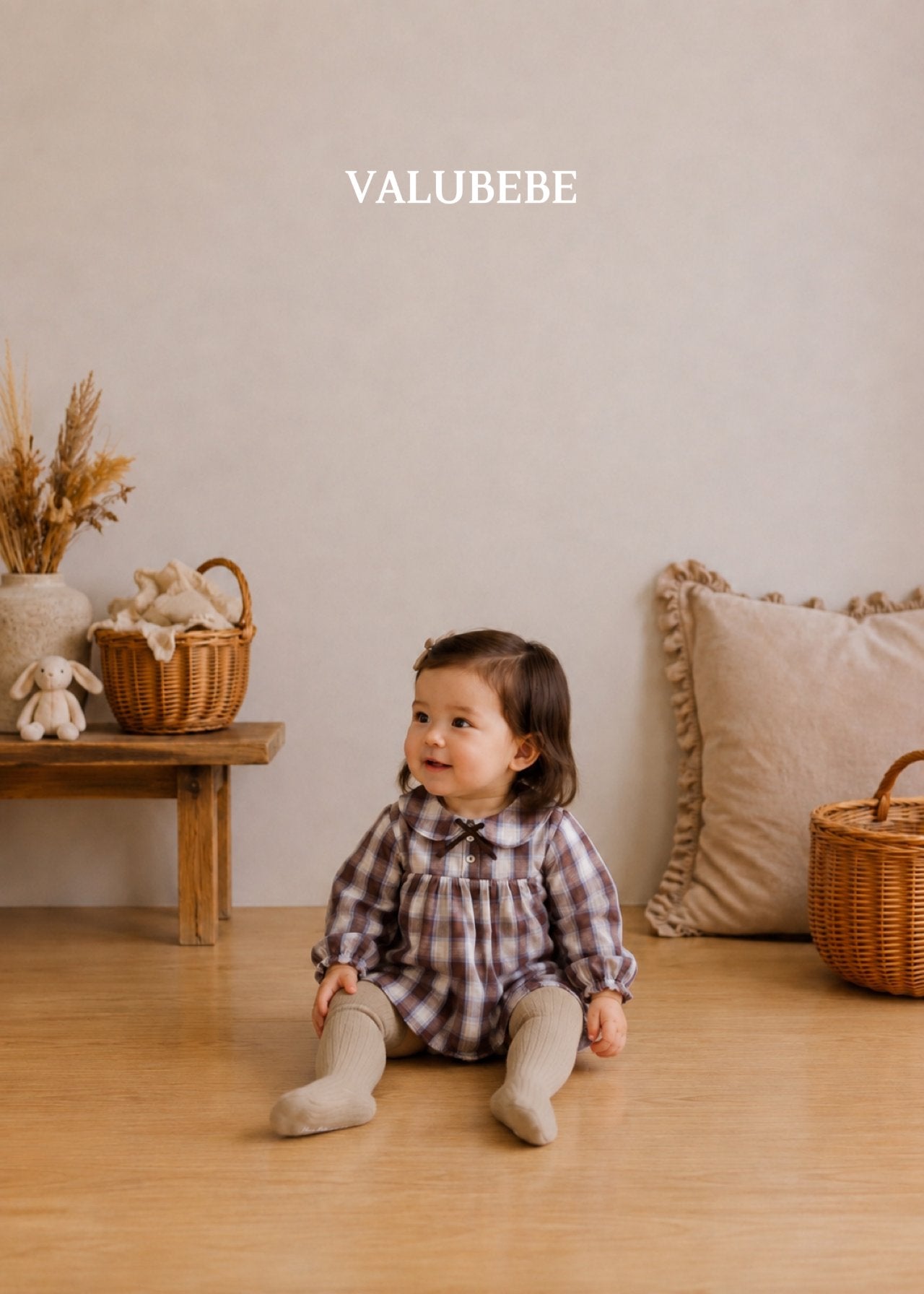 ［valubebe］Basic rib tights
