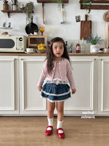 ［second moment］Smoodie cardigan & camisole set
