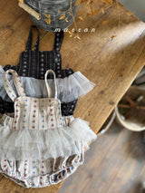 ［marron］Gelato rompers