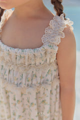 ［OREN］Rozy flower one-piece