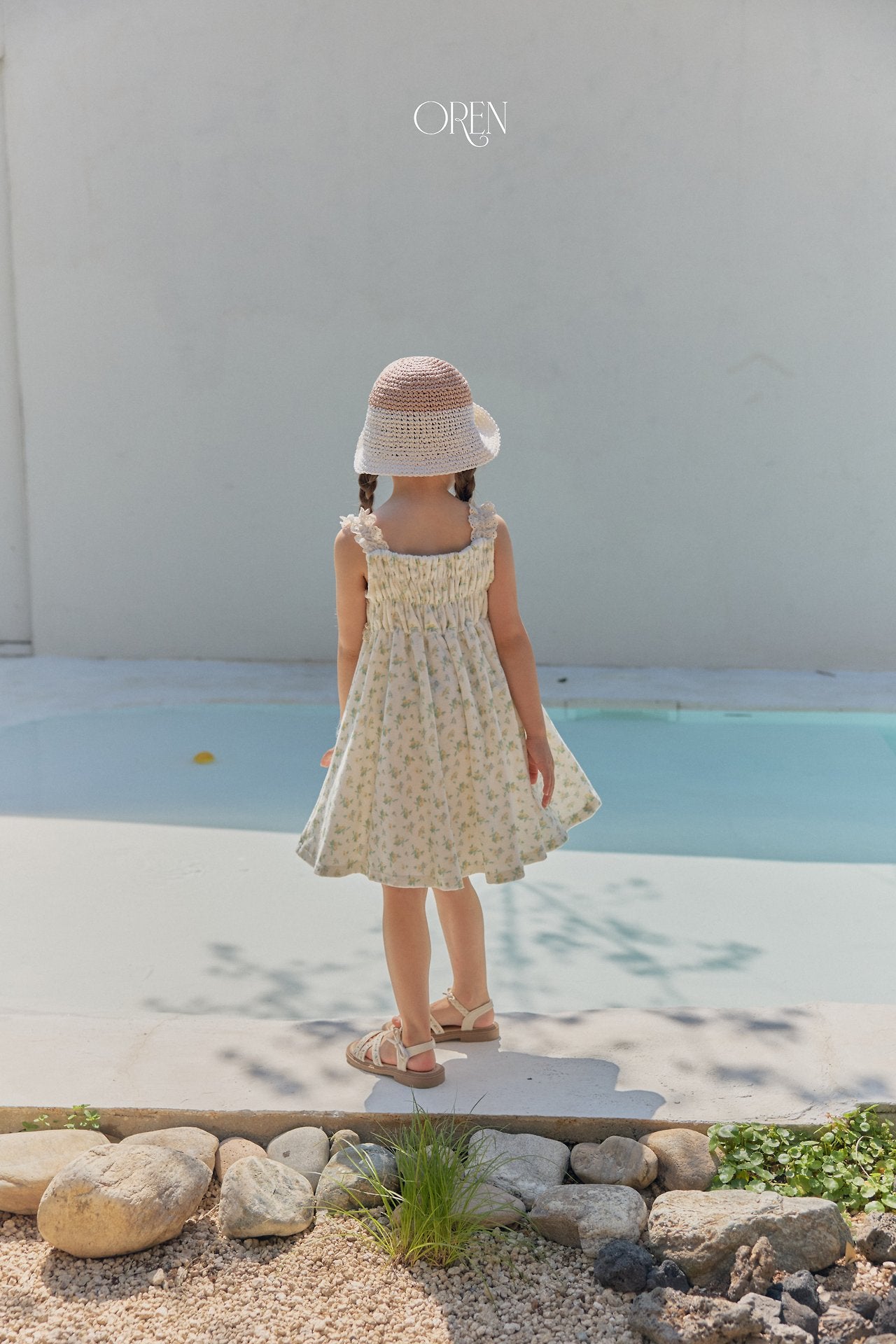 ［OREN］Rozy flower one-piece