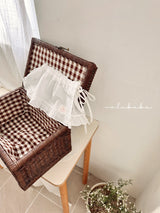 ［valubebe］Frill layered apron skirt (baby)