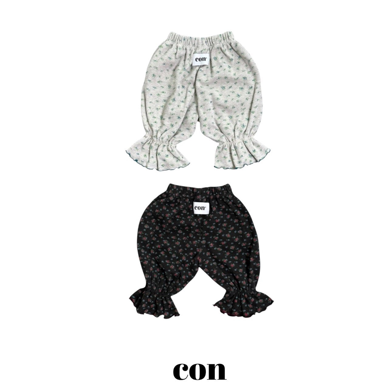 ［con］Garden frill pants