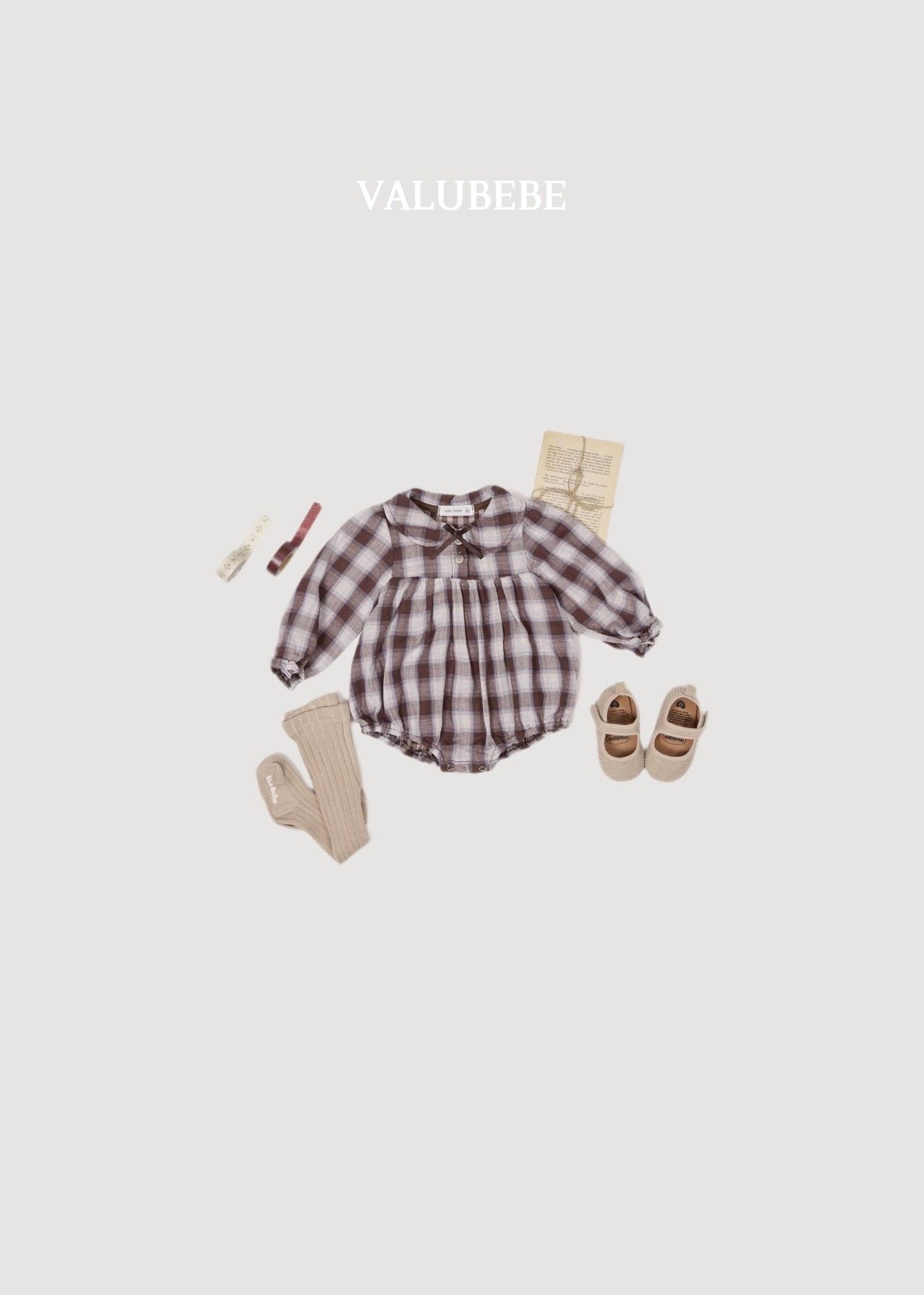 ［valubebe］Basic rib tights