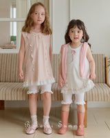 ［Bonaloi］Shasha frill Leggings