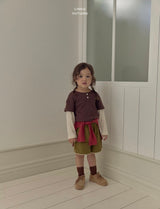 ［LINDO］Corduroy mellow short pants