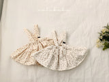 ［valubebe］Flower skirt suspender bloomer (baby)
