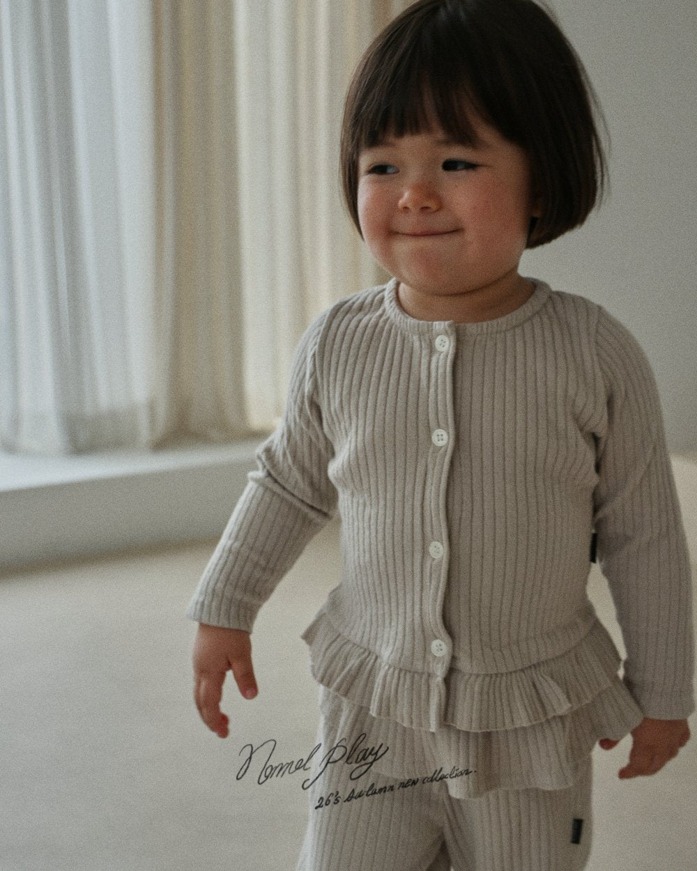 ［normalplay］Mari Frill Cardigan