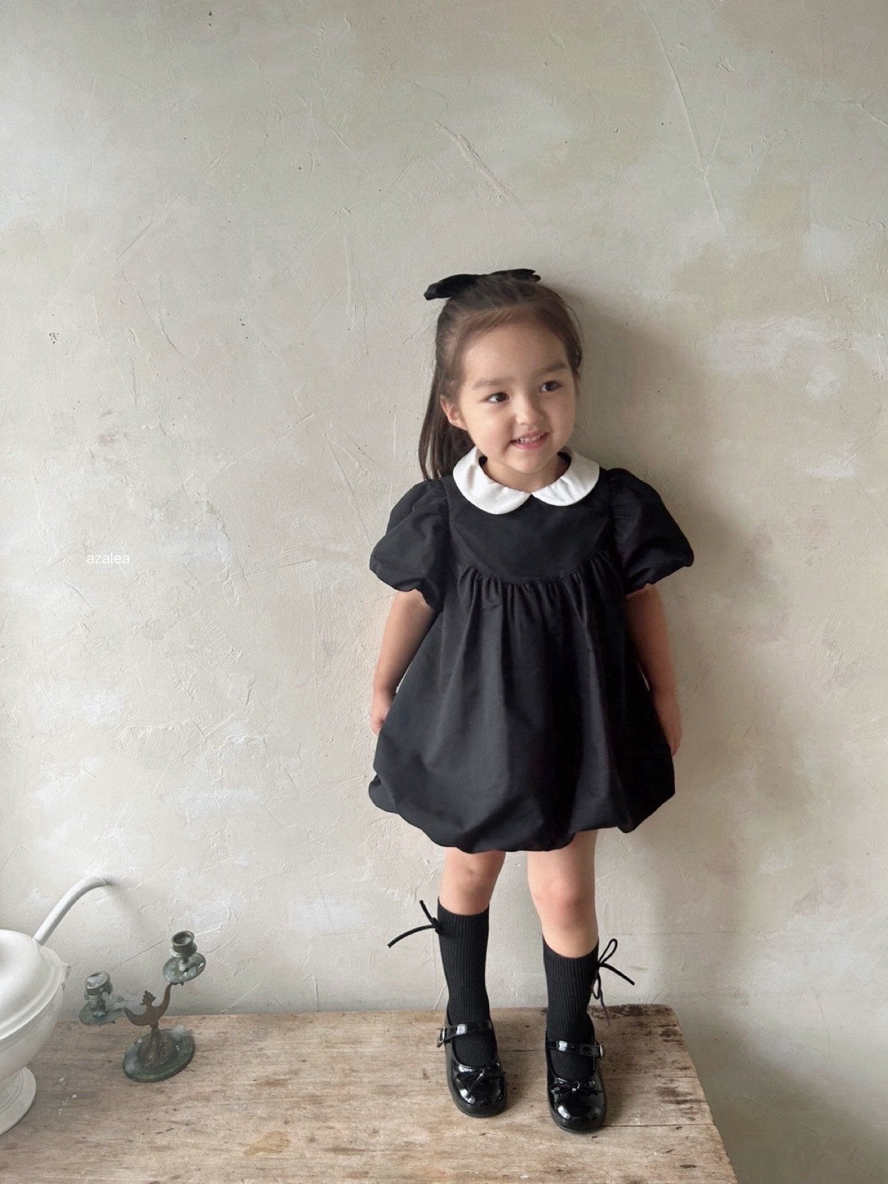 ［azalea］Rose collar one-piece (kids)