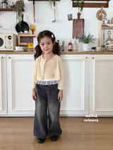 ［second moment］Smoodie cardigan & camisole set