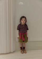 ［LINDO］Corduroy mellow short pants