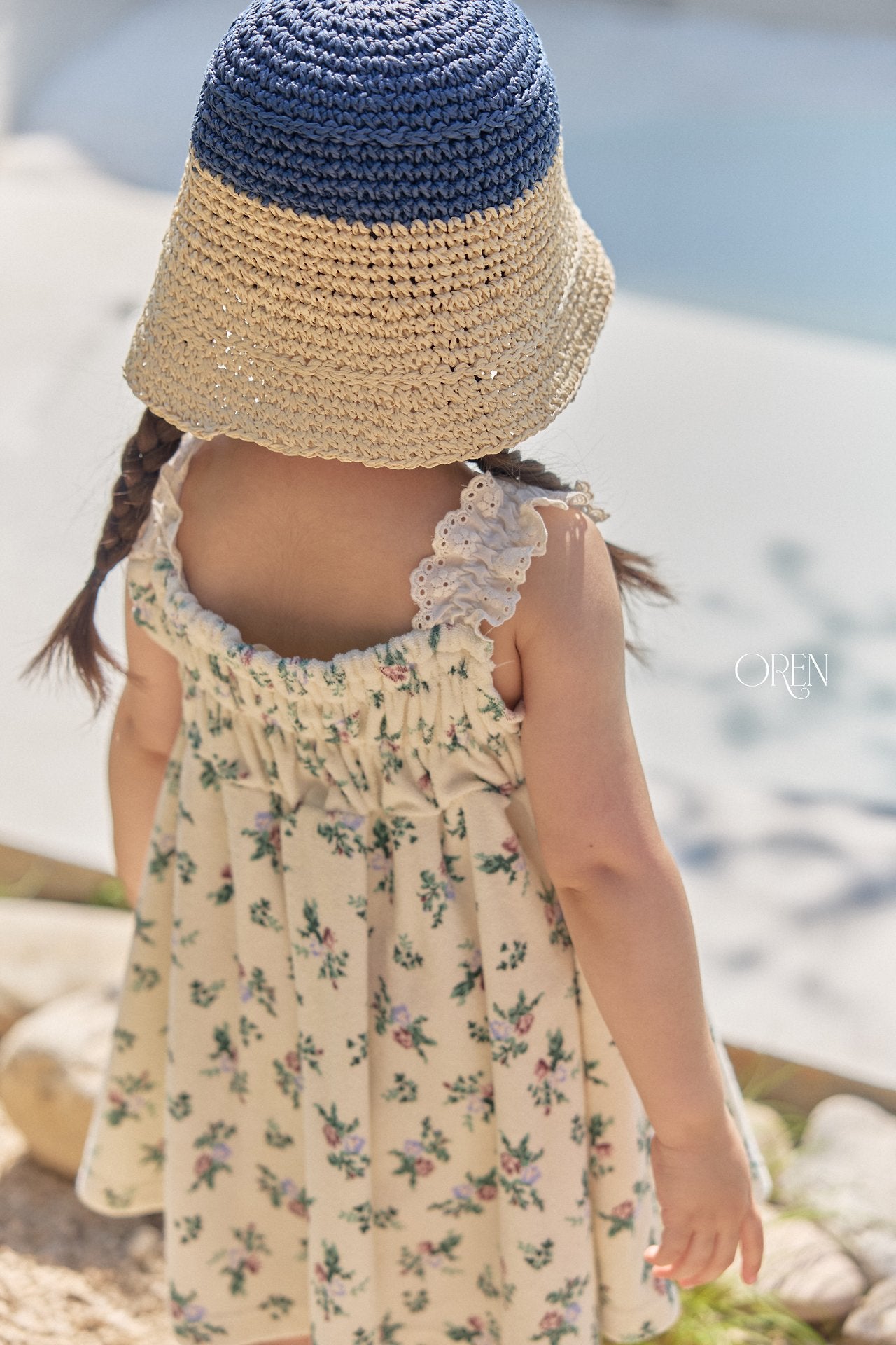 ［OREN］Rozy flower one-piece