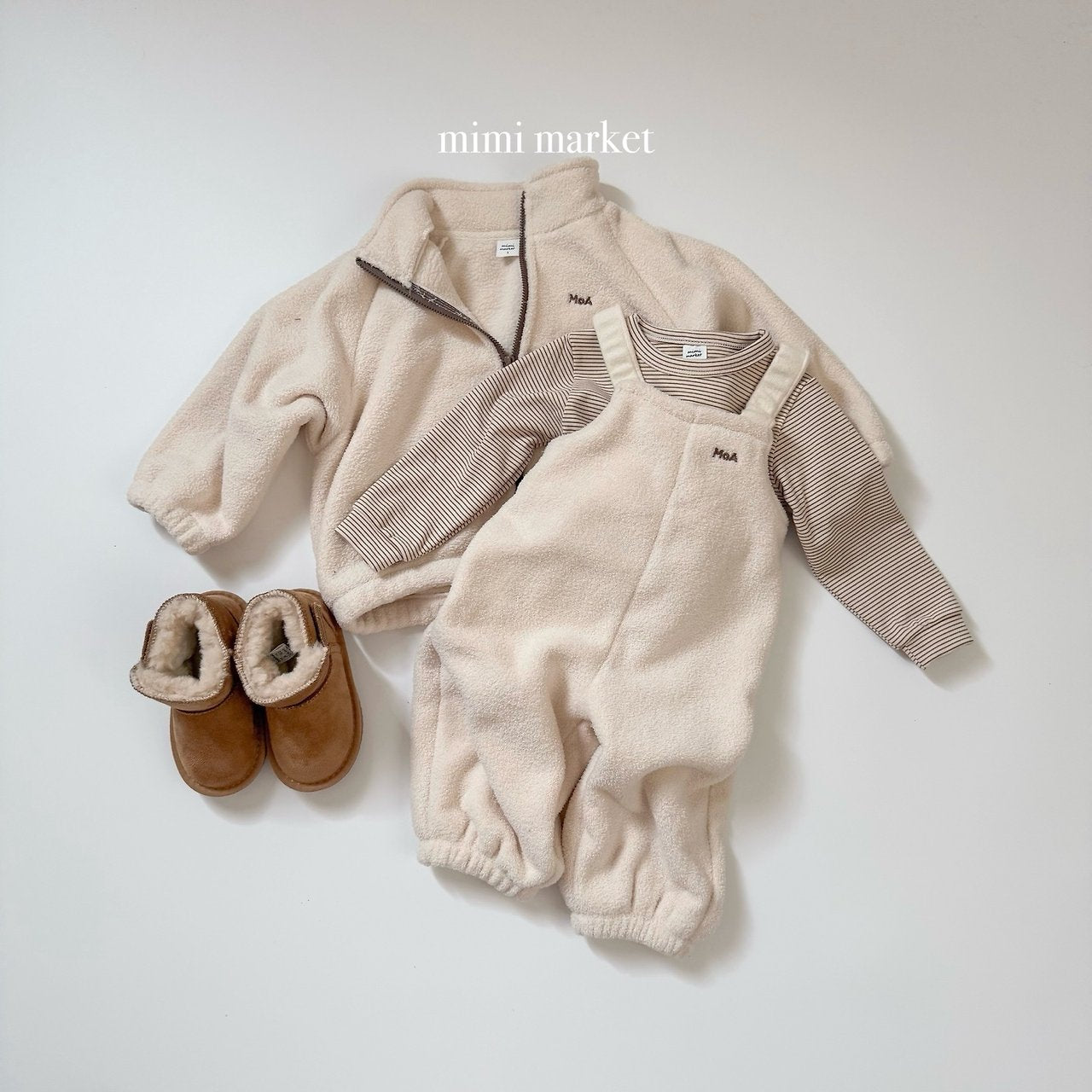 [mimi market] Egg overalls