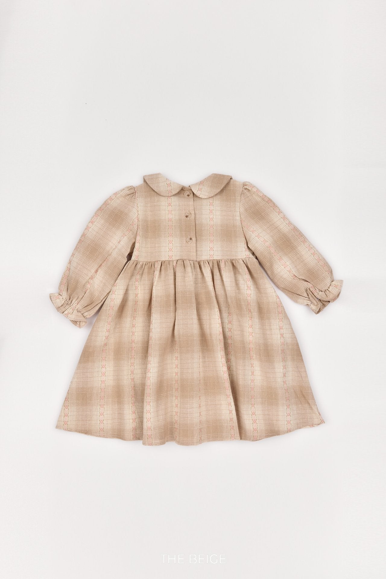 ［The beige］Smock Dress