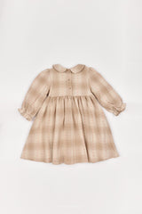 ［The beige］Smock Dress