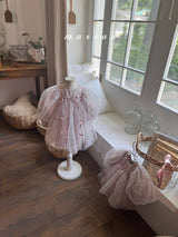 ［marron］Ribbon dress