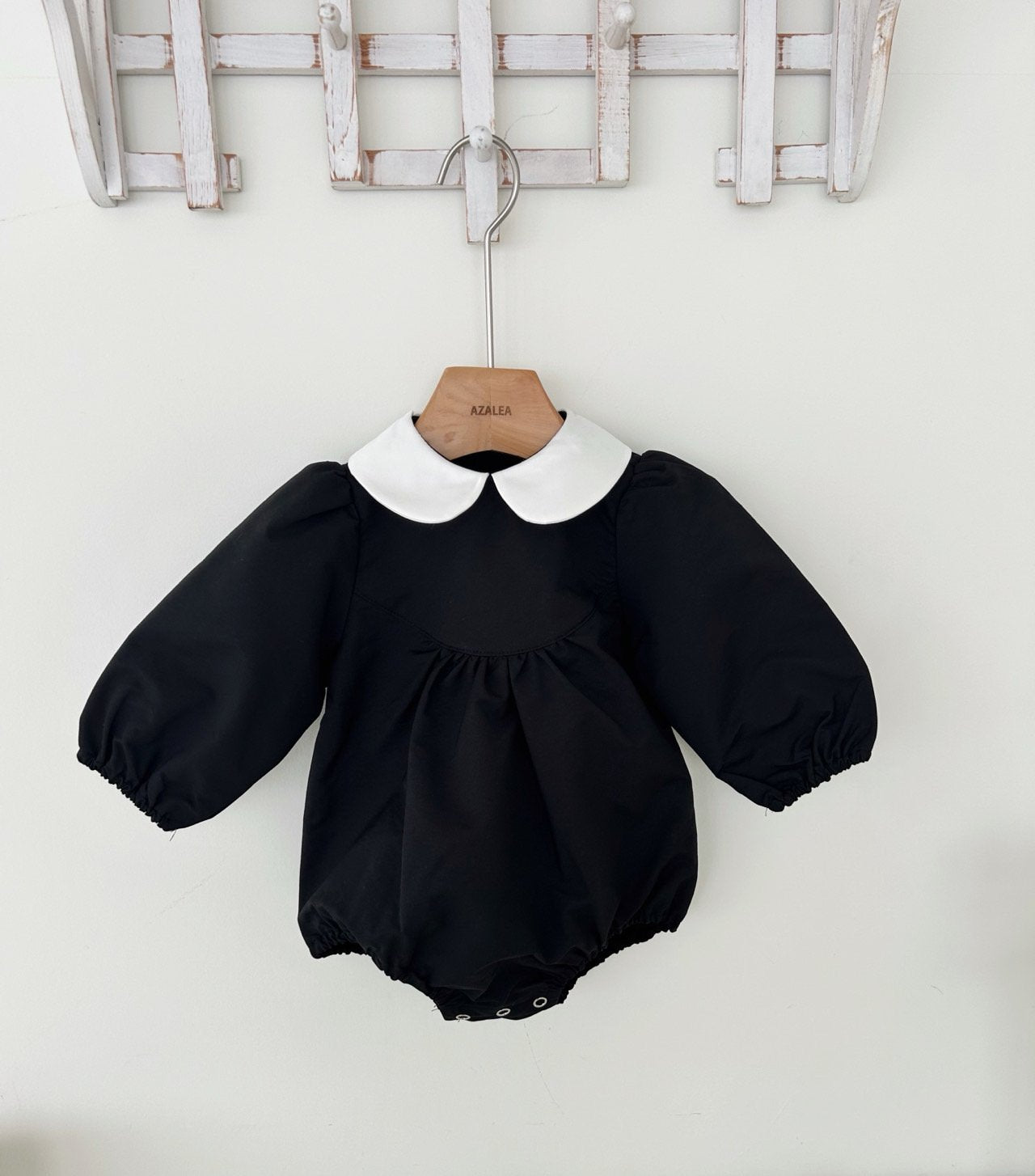 ［azalea］Rose collar rompers (baby)