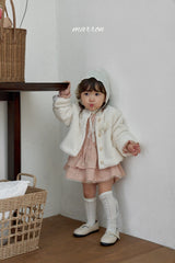 ［marron］Ribbon bonnet