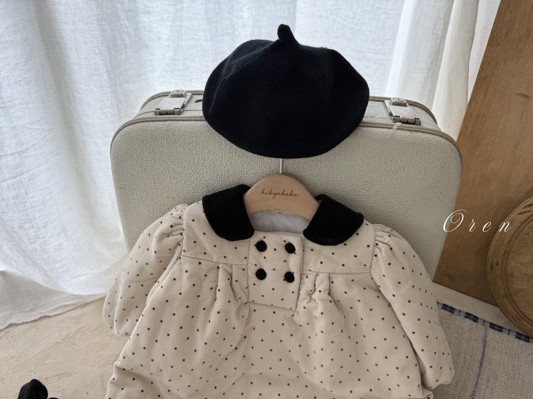 ［OREN］Noel sailor padding rompers (2oz)