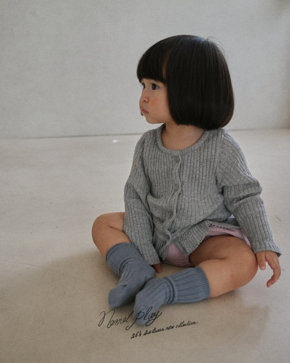 ［normalplay］Mari Frill Cardigan