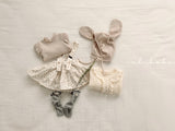 ［valubebe］Flower skirt suspender bloomer (baby)