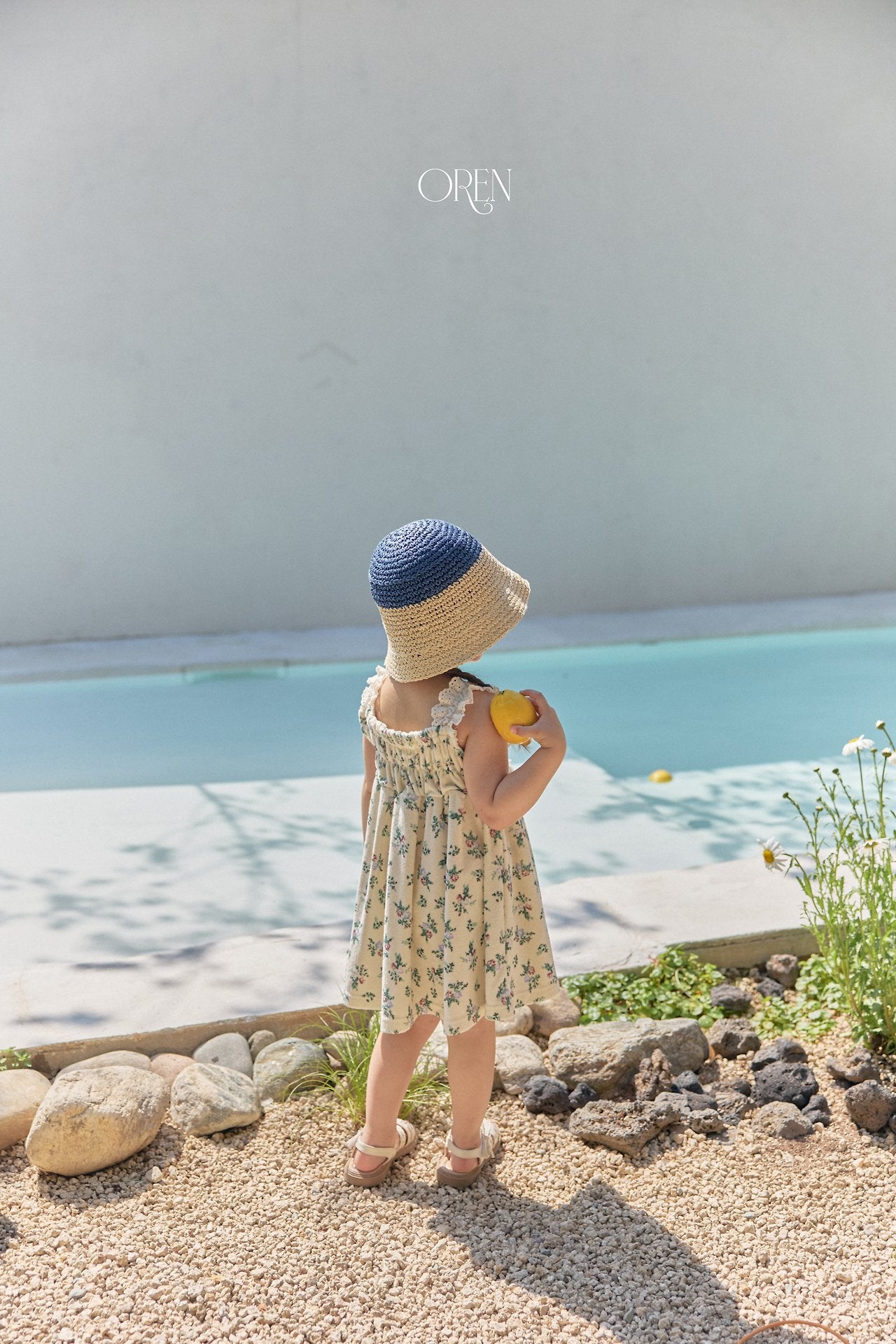 ［OREN］Rozy flower one-piece