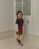 ［LINDO］Corduroy mellow short pants