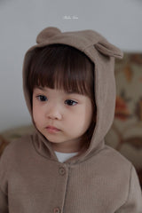 ［bebenine］Cookie Bear Cardigan