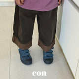 ［con］Tonton pigment roll up pants