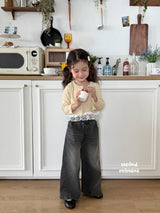 ［second moment］Smoodie cardigan & camisole set