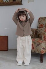 ［bebenine］Cookie Bear Cardigan