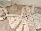 ［valubebe］Flower skirt suspender bloomer (baby)