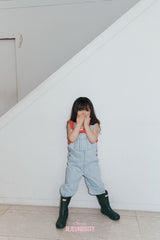 ［jejeunosity］Berry denim overalls