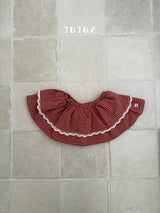 ［jujua］Candy check mini skirt