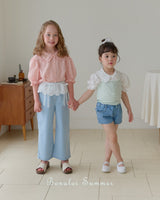 ［Bonaloi］Smoothie frill blouse