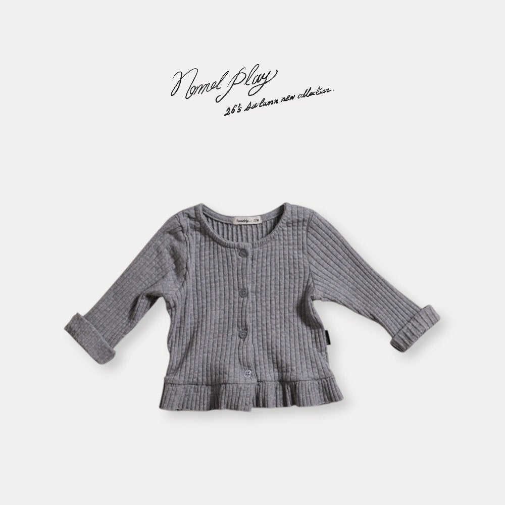 ［normalplay］Mari Frill Cardigan