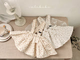 ［valubebe］Flower skirt suspender bloomer (baby)