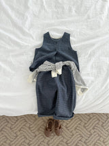 ［minirobe］Dia denim pants