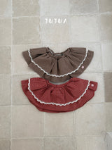 ［jujua］Candy check mini skirt